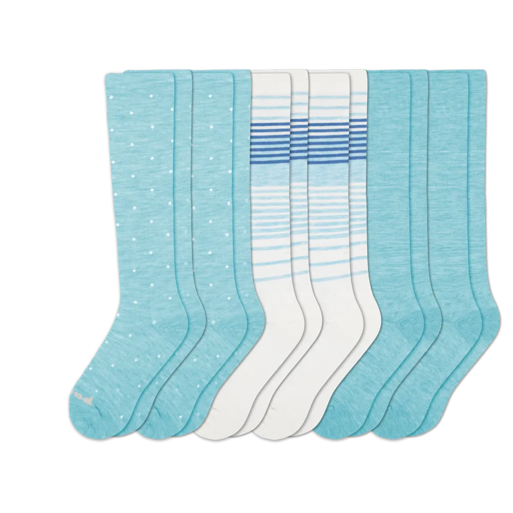 6 Pack - Women's Compression Socks