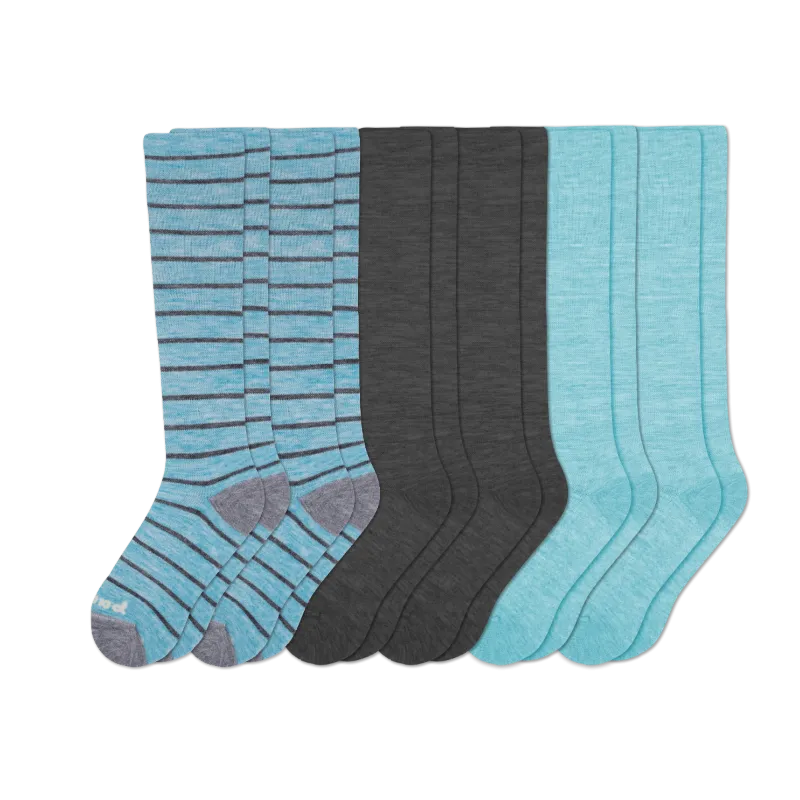 6 Pack - Women's Compression Socks