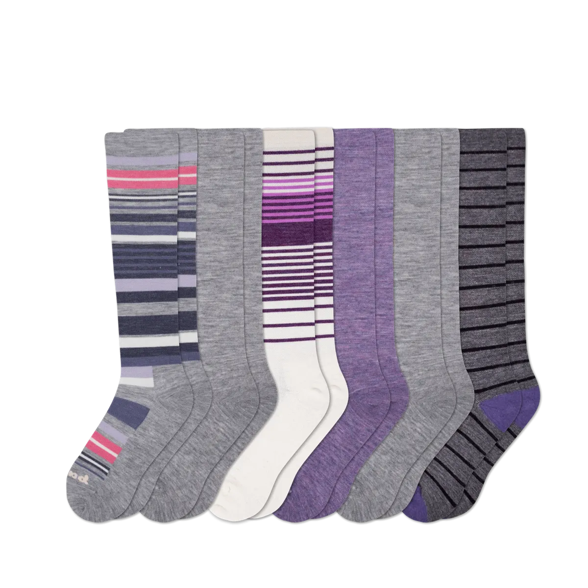 6 Pack - Women's Compression Socks