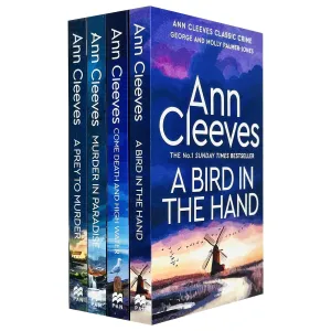 George and Molly Palmer-Jones Series Collection 4 Books Set by Ann Cleeves
