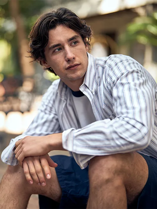 Malone Stripe Oxford