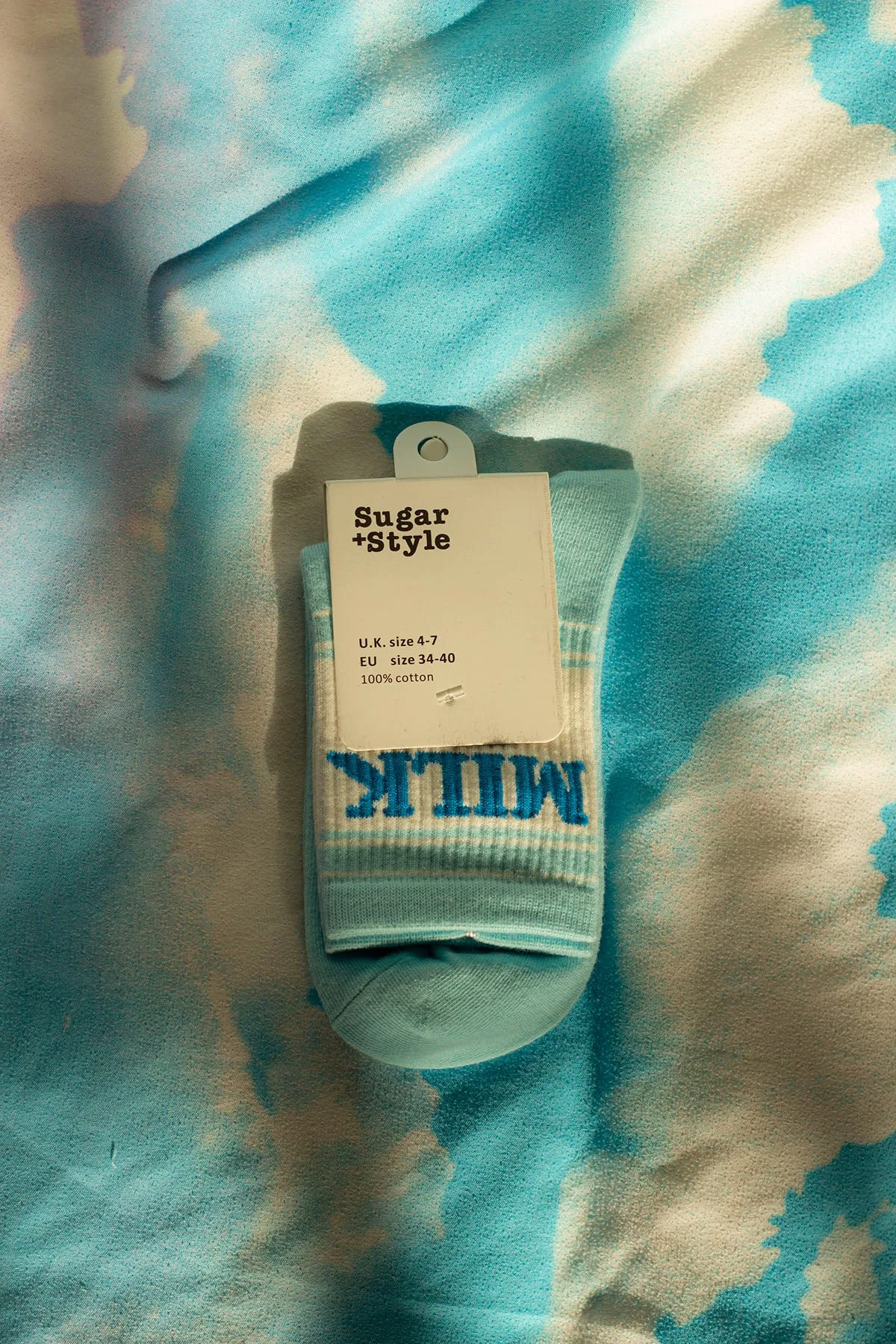 Milk Carton Socks