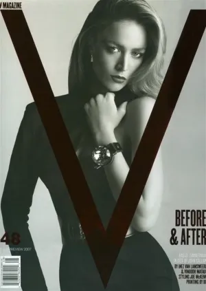 V Magazine #48 Fall 2007 RAQUEL ZIMMERMANN Bridget Hall NATASHA POLY Anja Rubik